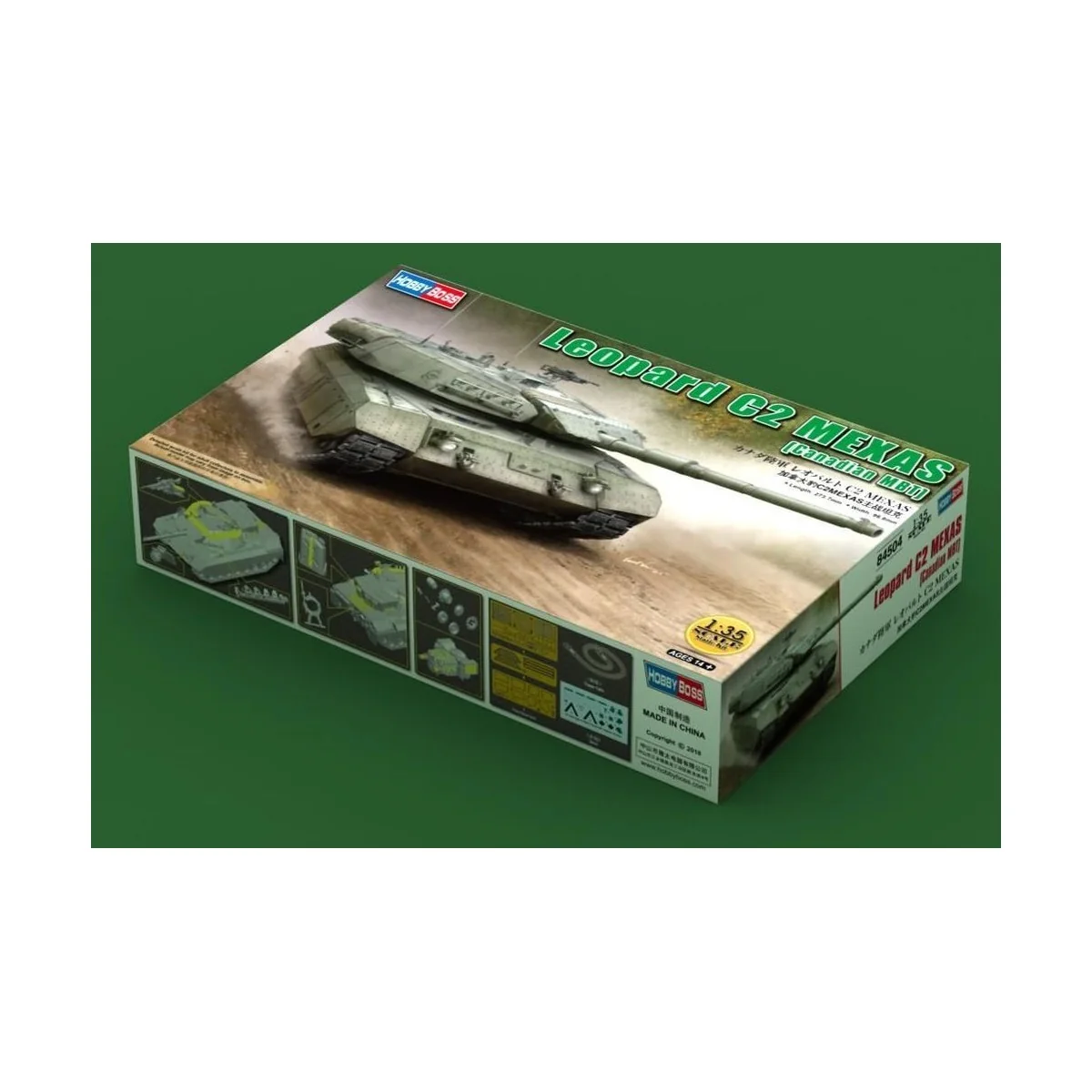 Leopard C2 MEXAS (Canadian MBT), 1/35 - Hobby Boss 84504