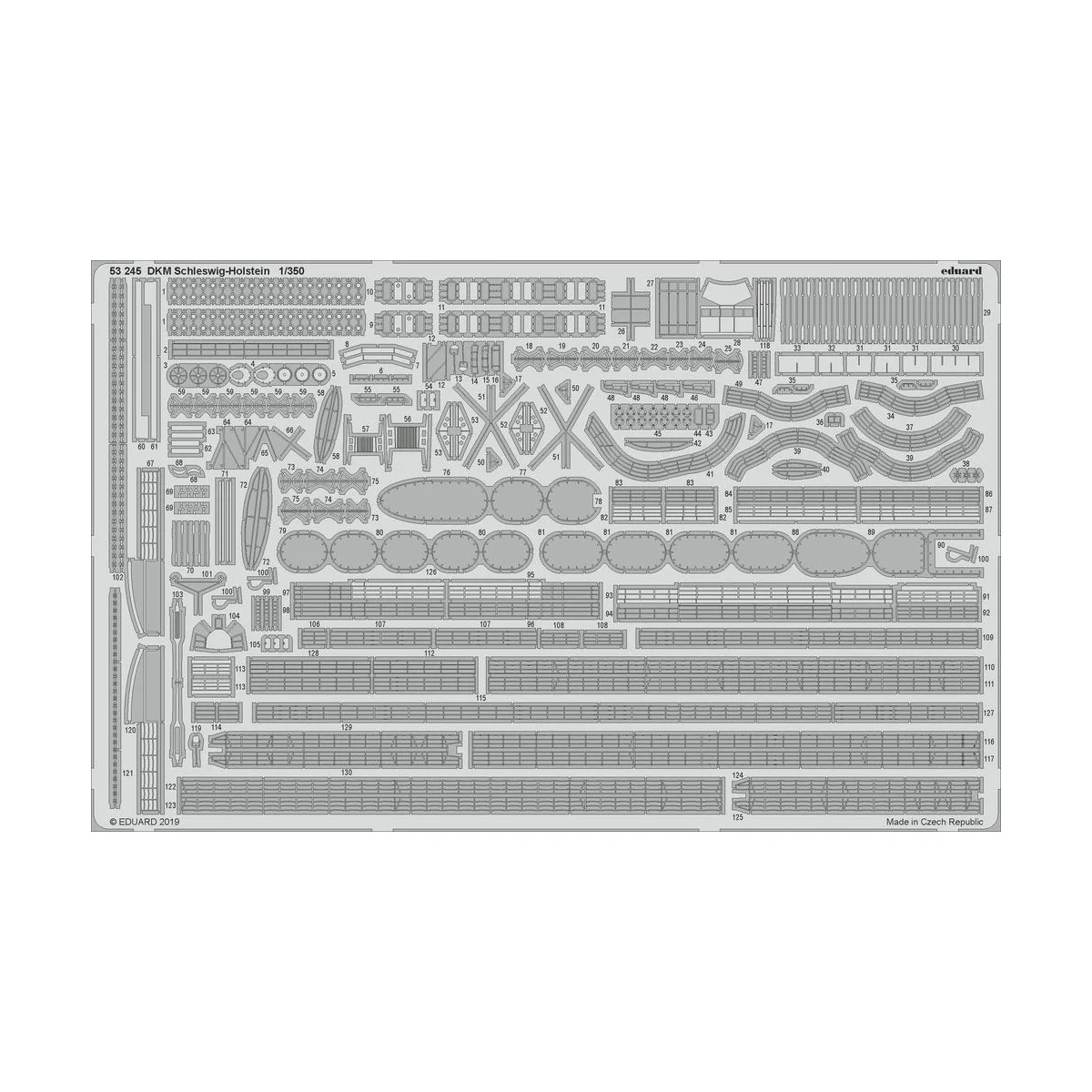 DKM Schleswig - Holstein for Trumpeter - Eduard Accessories 53245