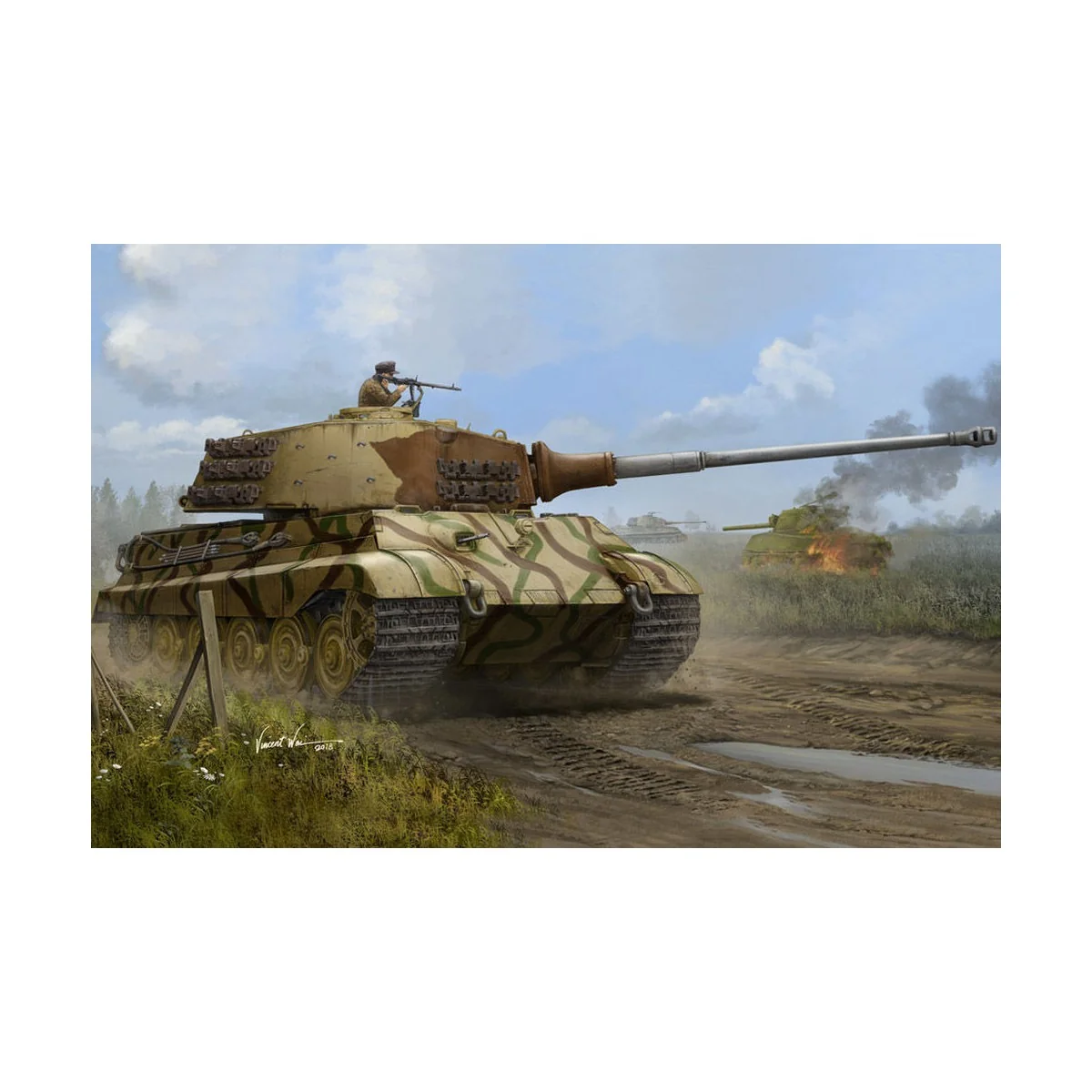 Pz.Kpfw.VI Sd.Kfz.181 Tiger II(Henschel, 1/35 - Hobby Boss 84533