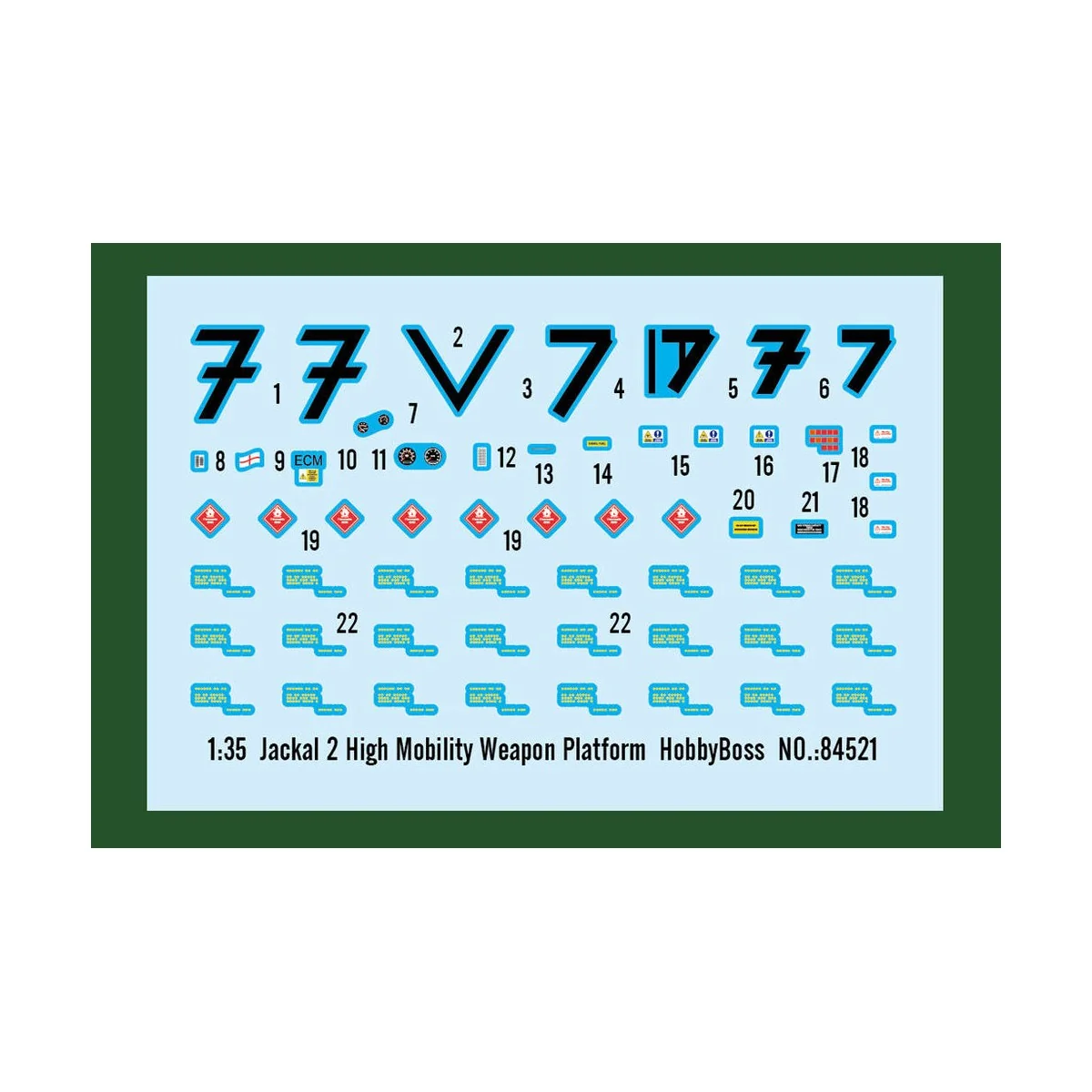 Jackal 2 High Mobility Weapon Platform, 1/35 - Hobby Boss 84521