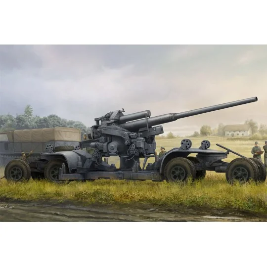 German 12.8cm FLAK 40, 1/35 - Hobby Boss 84545
