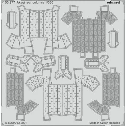 Akagi rear columns, for HASEGAWA - Eduard Accessories 53277