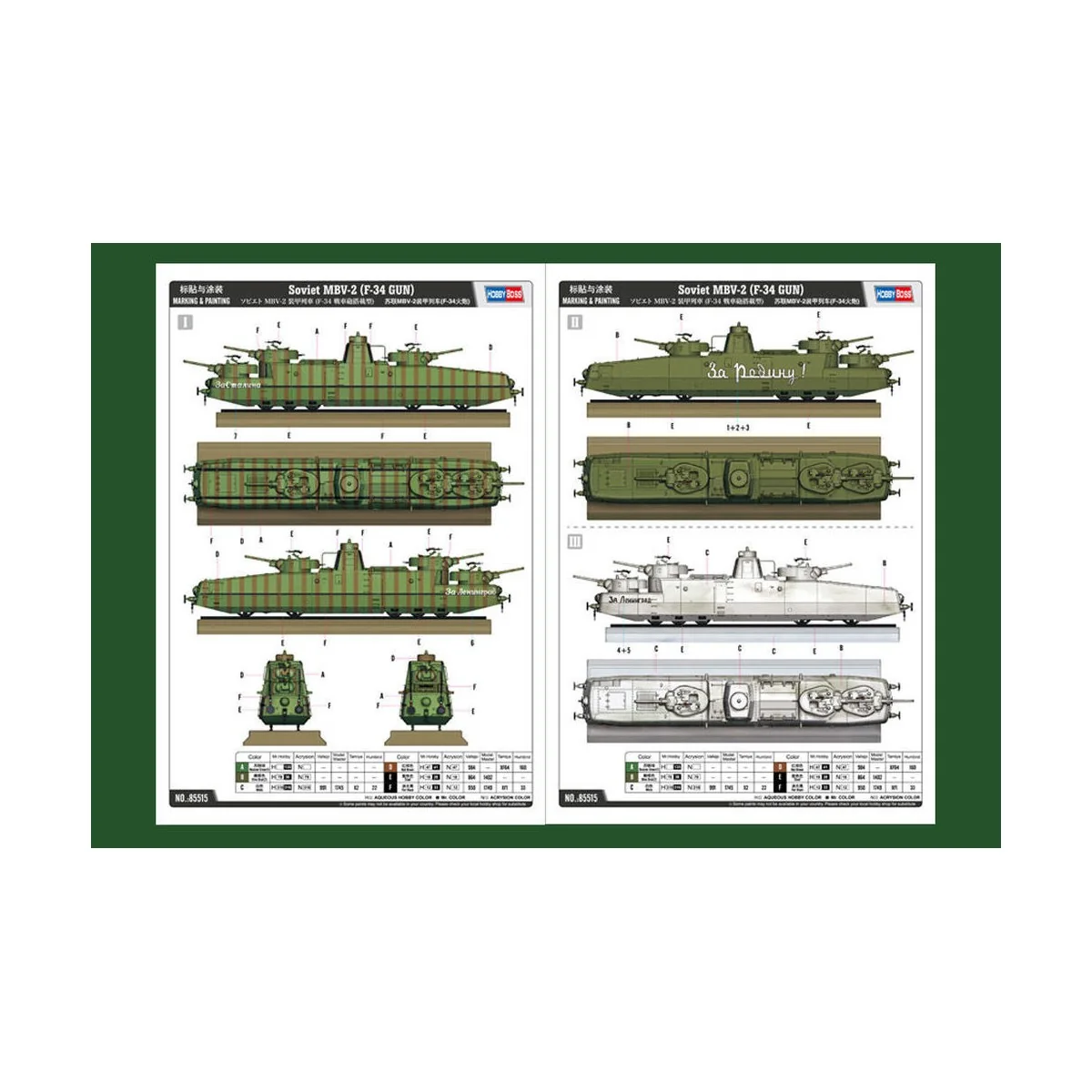 Soviet MBV-2 (late L-11 GUN), 1/35 - Hobby Boss 85515