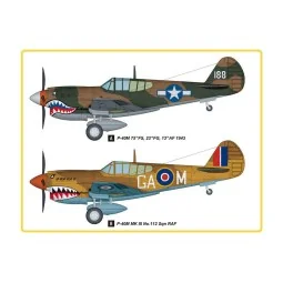 P-40E Kitty Hawk Fighter, 1/48 - Hobby Boss 85801