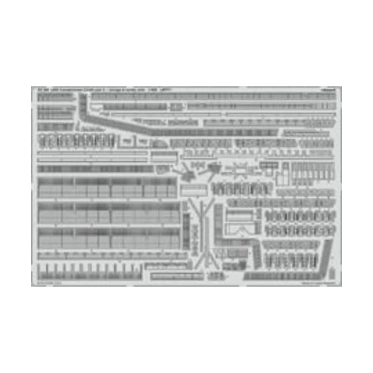 USS Constellation CV-64 part 3 - railings & safety nets, 1/350 - Ed...