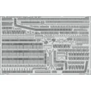 USS Constellation CV-64 part 3 - railings & safety nets 1/350 - Edu...