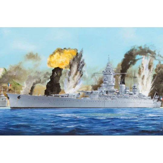 French Navy Dunkerque Battleship, 1/350 - Hobby Boss 86506