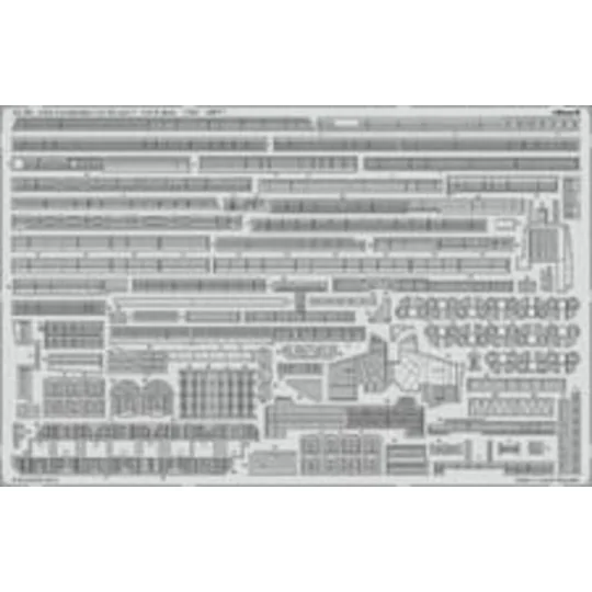 USS Constellation CV-64 part 4 - hull & deck 1/350 - Eduard Accesso...