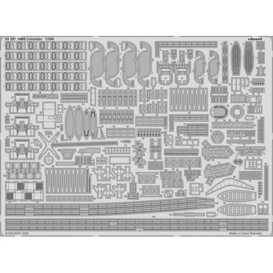 HMS Colombo for TRUMPETER - Eduard Accessories 53287