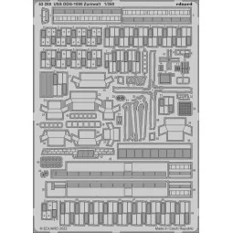 USS DDG-1000 Zumwalt for SNOWMAN MODELS / TAKOM, 1/350 - Eduard Acc...
