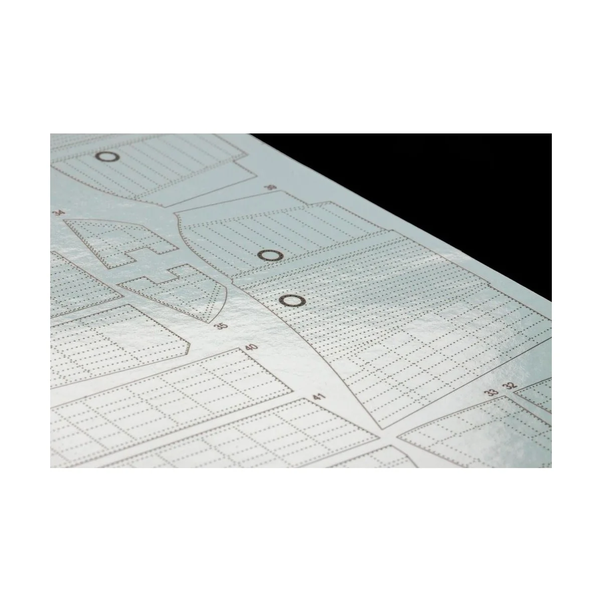 P-38J raised rivets & surface details for TAMIYA, 1/48 - Eduard Acc...