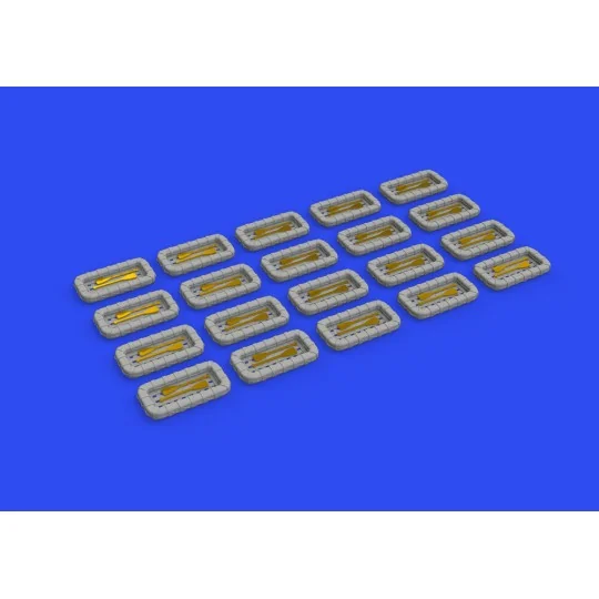 Balsa life raft PRINT 1/350 for, 1/350 - Eduard Accessories 653017