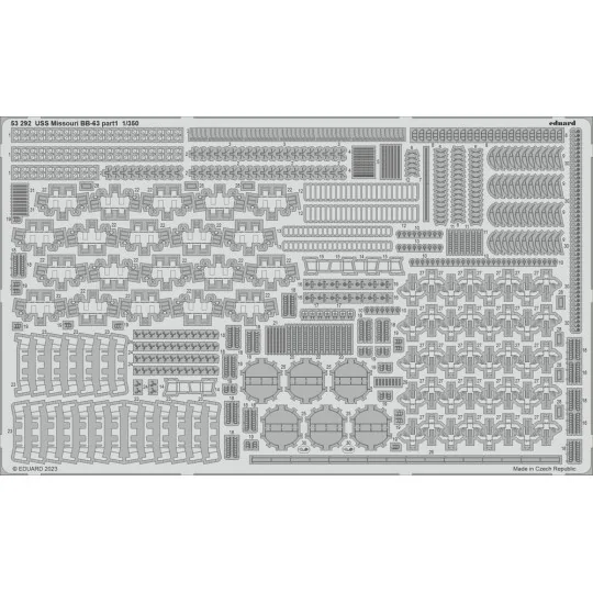 USS Missouri BB-63 1/350 HOBBY BOSS, 1/350 - Eduard Accessories 53292