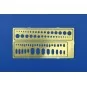Kreise und Ovale Gravierschablone, 1/72 - Eduard Accessories 00001