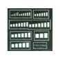 Rechtecke Gravierschablone, 1/72 - Eduard Accessories 00005
