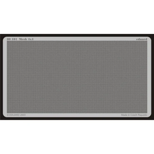 Gitter / Mesh 4 x 4 - Eduard Accessories 00101