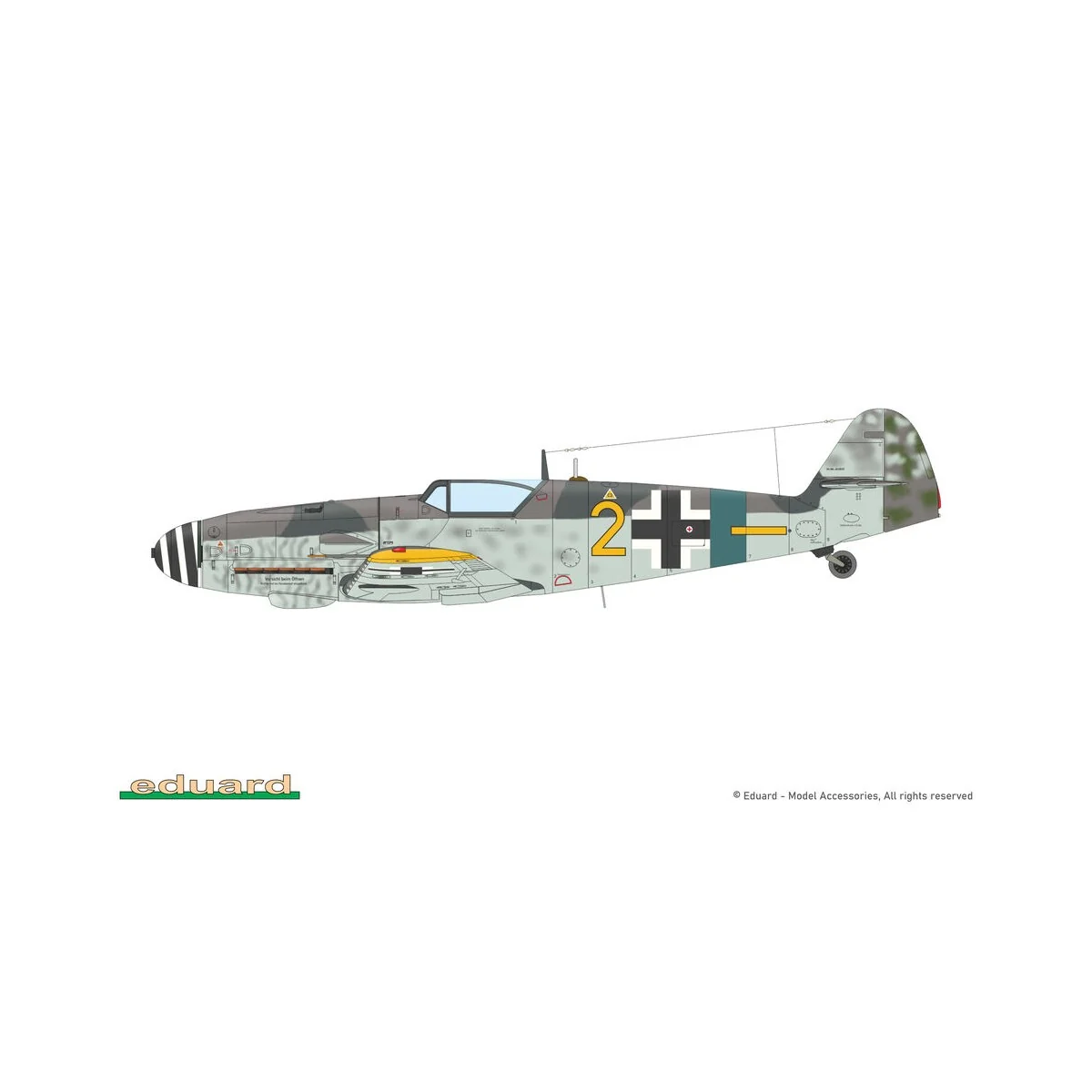 GUSTAV Pt. 3 DUAL COM EDUARD-LIMITED, 1/72 - Eduard Plastic Kits 2150