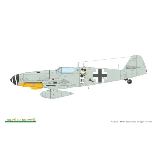 GUSTAV Pt. 3 DUAL COM EDUARD-LIMITED, 1/72 - Eduard Plastic Kits 2150