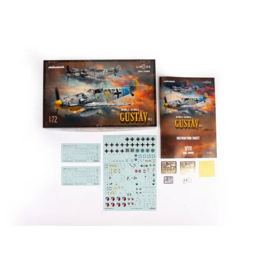 GUSTAV pt.1 DUAL COMBO, 1/72 - Eduard Plastic Kits 2144