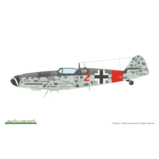 GUSTAV Pt. 3 DUAL COM EDUARD-LIMITED, 1/72 - Eduard Plastic Kits 2150