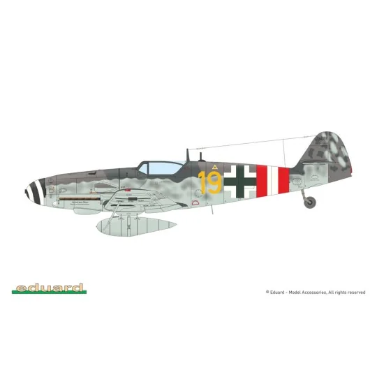 GUSTAV Pt. 3 DUAL COM EDUARD-LIMITED, 1/72 - Eduard Plastic Kits 2150