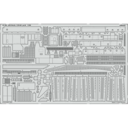 USS Nimitz CVN-68 part 4 1/350 TRUMPETER, 1/350 - Eduard Accessorie...