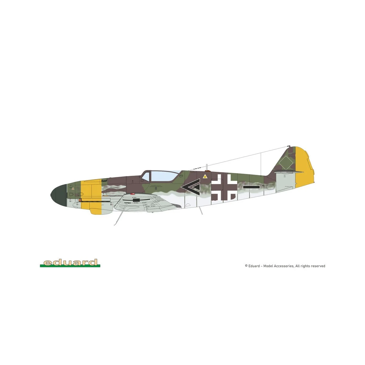 KURFÜRST DUAL COMBO, 1/72 - Eduard Plastic Kits 2155