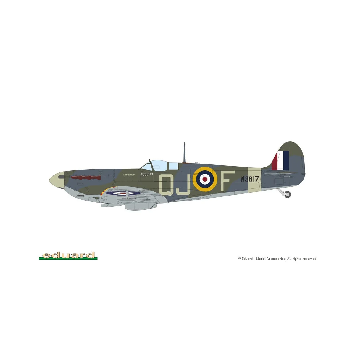 SPITFIRE STORY: The Sweeps DUAL COMBO, 1/72 - Eduard Plastic Kits 2154