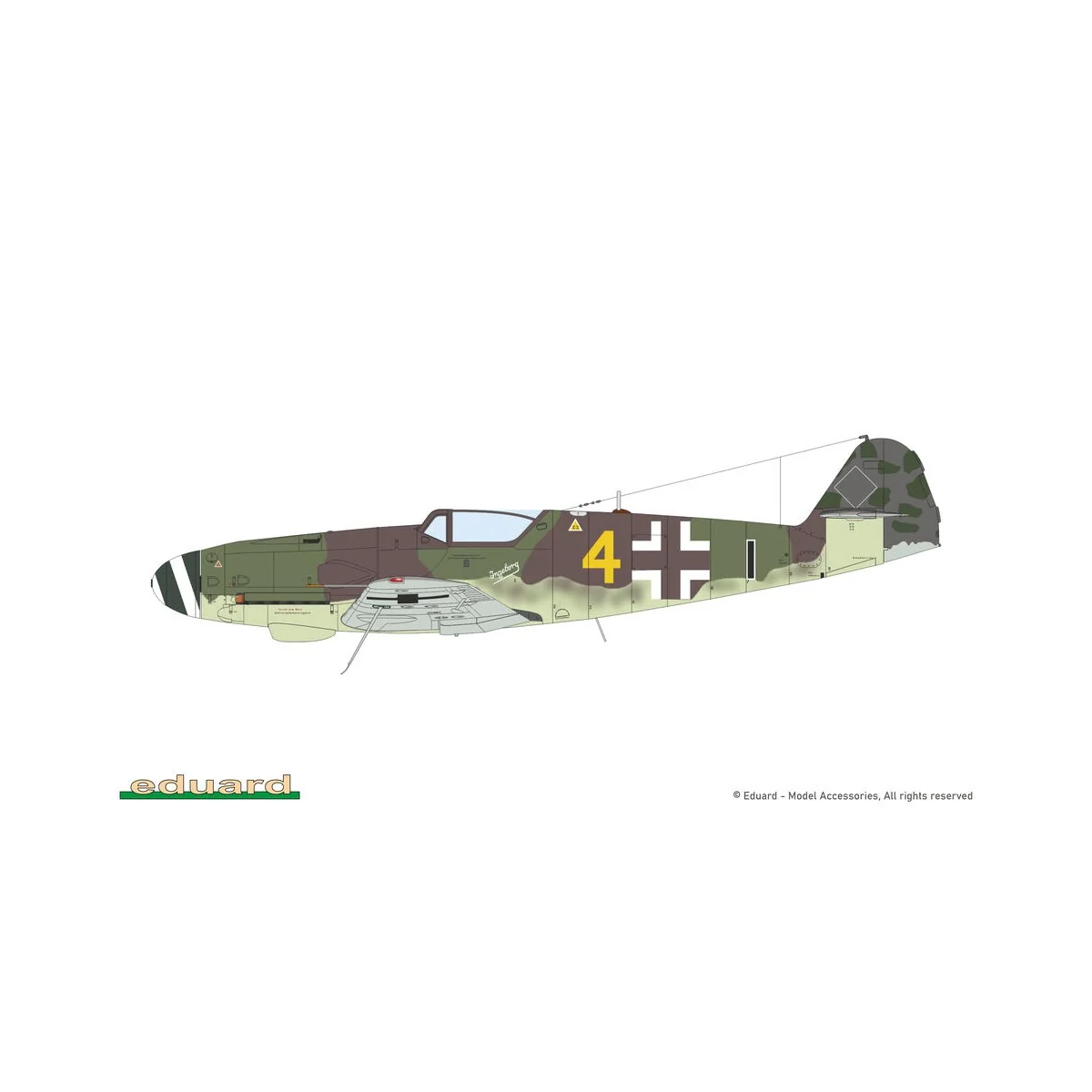 KURFÜRST DUAL COMBO, 1/72 - Eduard Plastic Kits 2155