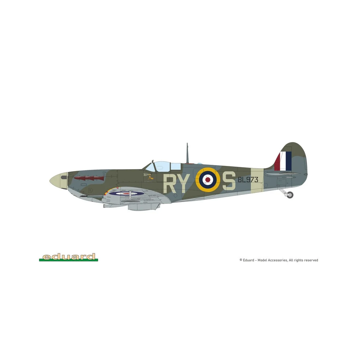 SPITFIRE STORY: The Sweeps DUAL COMBO, 1/72 - Eduard Plastic Kits 2154