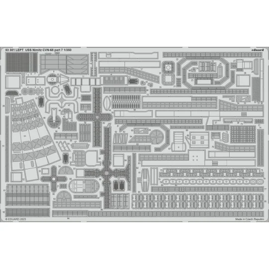 USS Nimitz CVN-68 part 7 1/350 - Eduard Accessories 53301