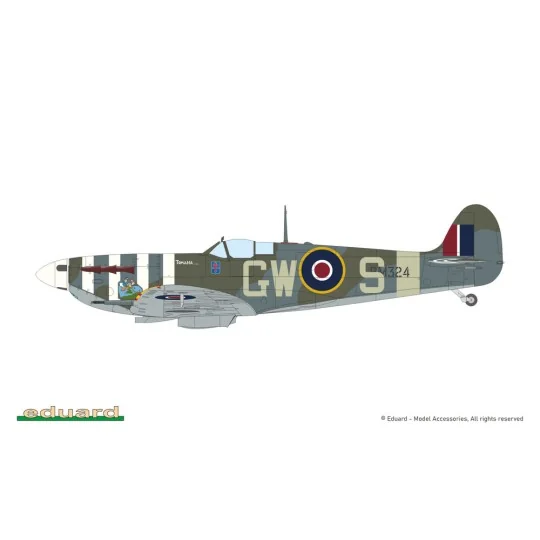 SPITFIRE STORY: The Sweeps DUAL COMBO, 1/72 - Eduard Plastic Kits 2154