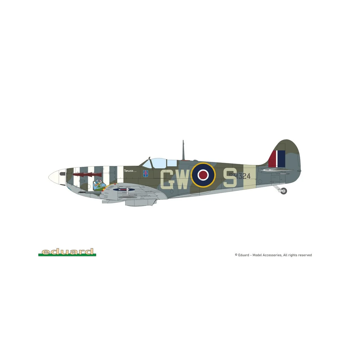 SPITFIRE STORY: The Sweeps DUAL COMBO, 1/72 - Eduard Plastic Kits 2154