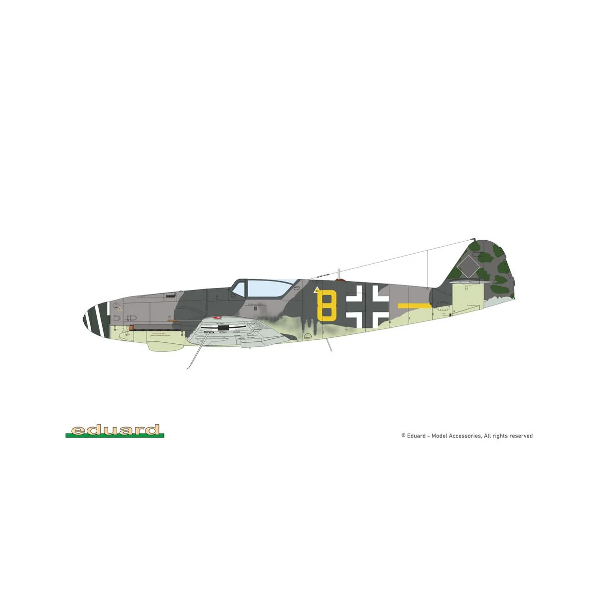 KURFÜRST DUAL COMBO, 1/72 - Eduard Plastic Kits 2155