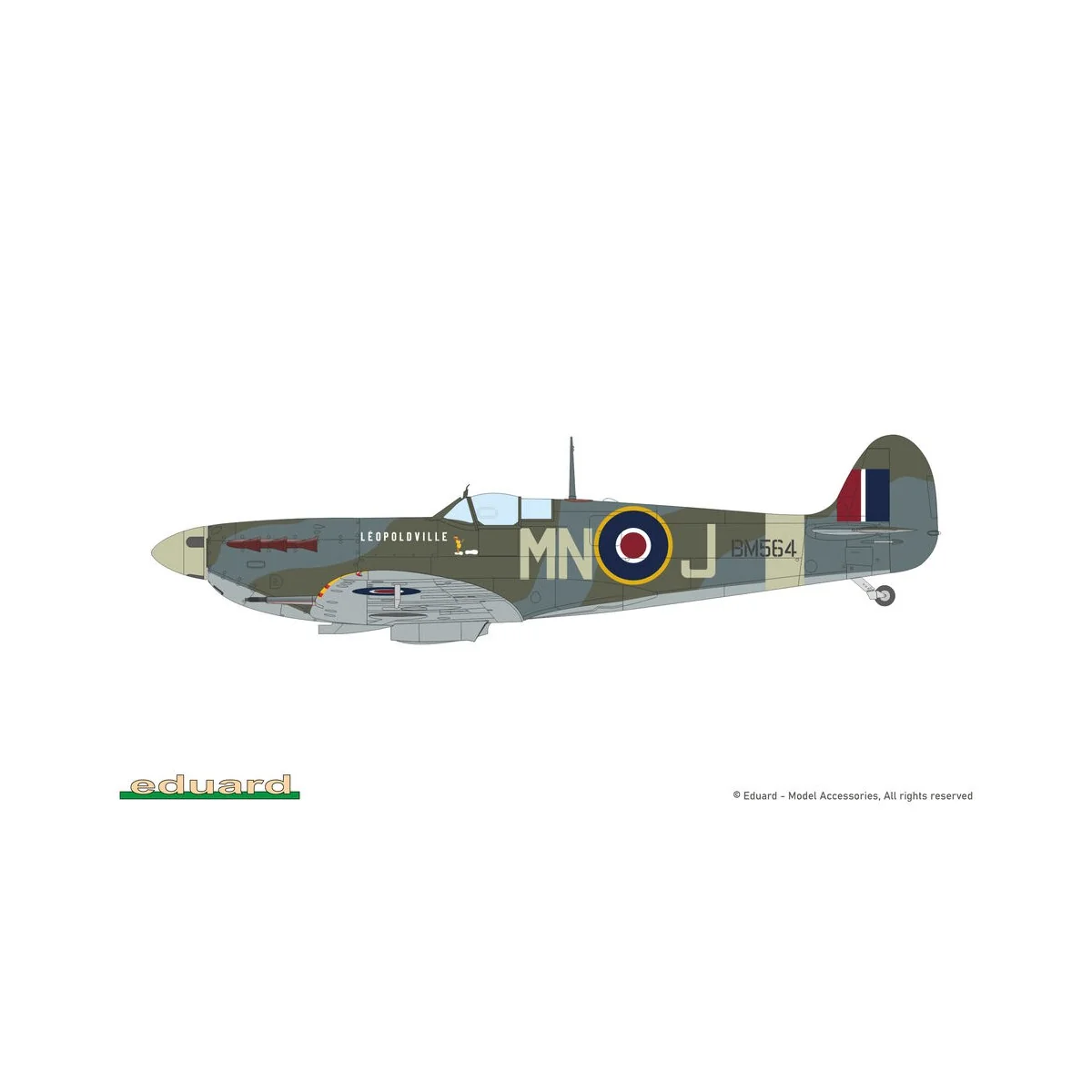 SPITFIRE STORY: The Sweeps DUAL COMBO, 1/72 - Eduard Plastic Kits 2154