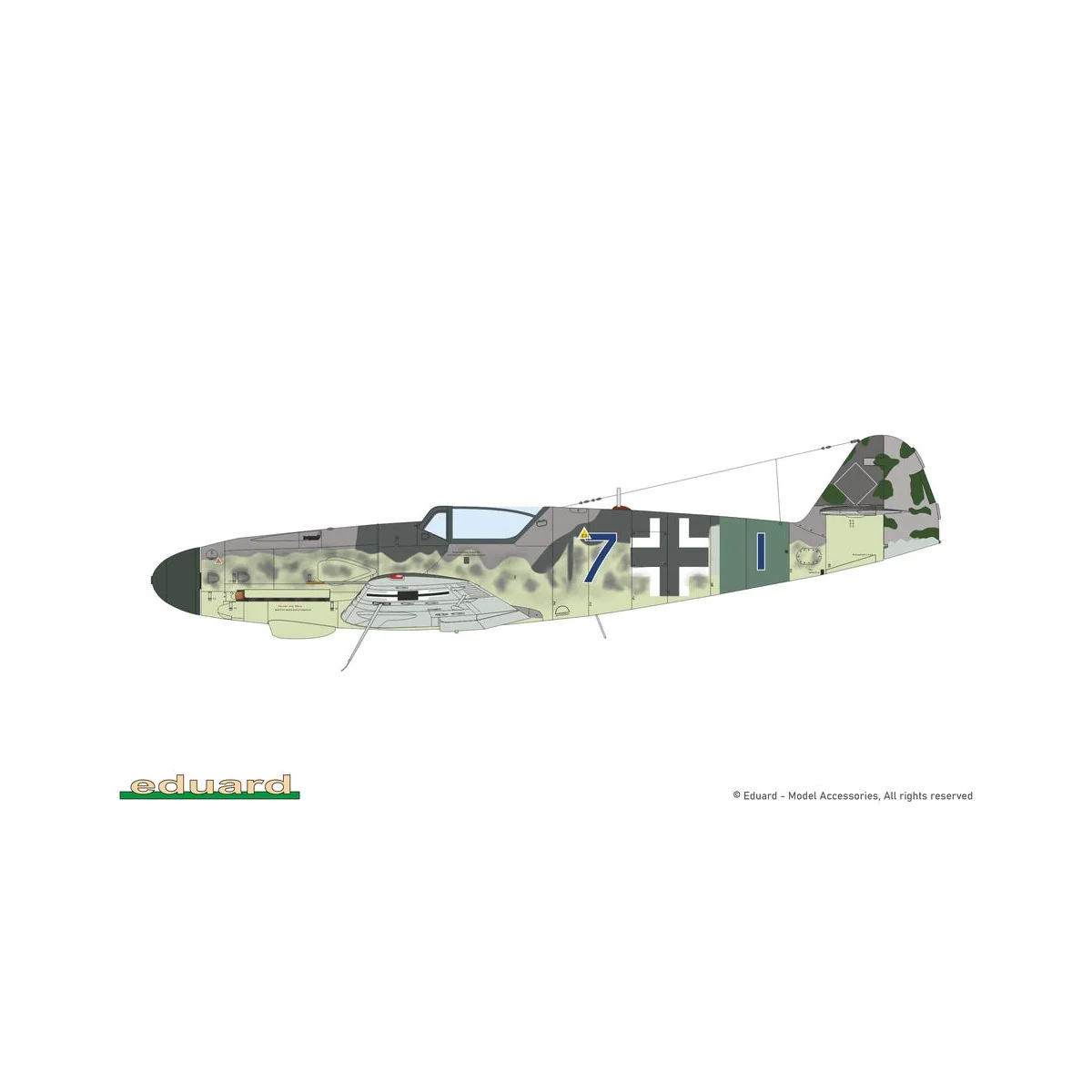 KURFÜRST DUAL COMBO, 1/72 - Eduard Plastic Kits 2155