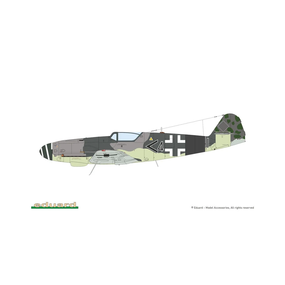 KURFÜRST DUAL COMBO, 1/72 - Eduard Plastic Kits 2155