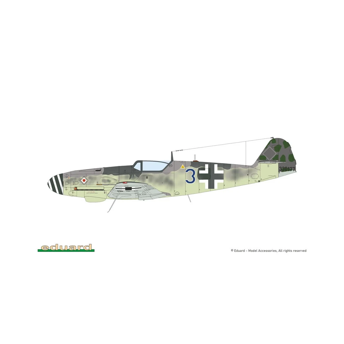 KURFÜRST DUAL COMBO, 1/72 - Eduard Plastic Kits 2155