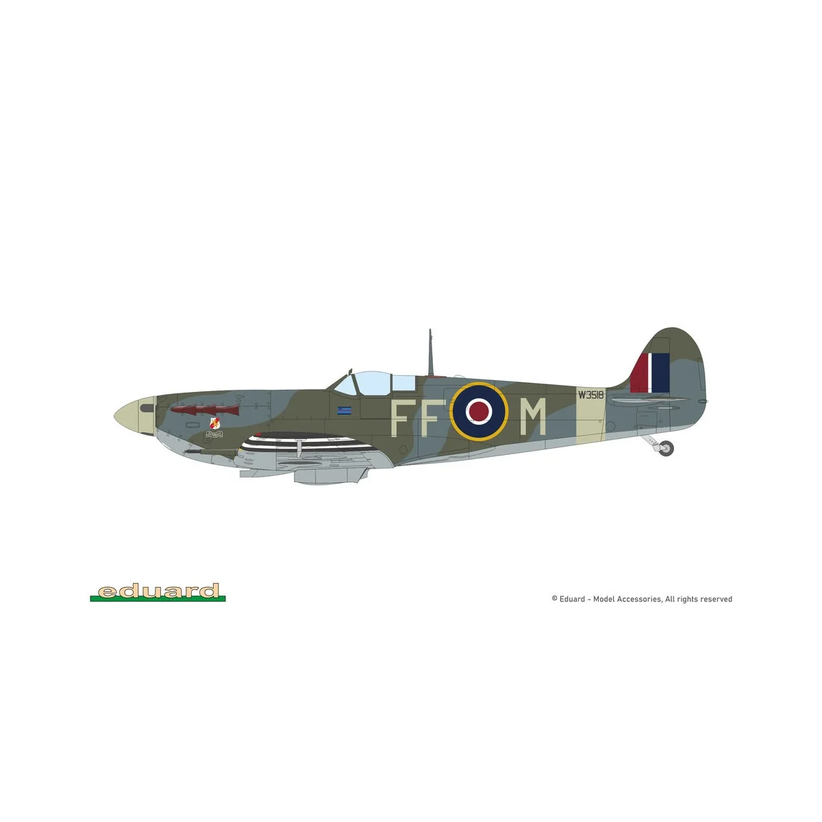 SPITFIRE STORY: The Sweeps DUAL COMBO, 1/72 - Eduard Plastic Kits 2154