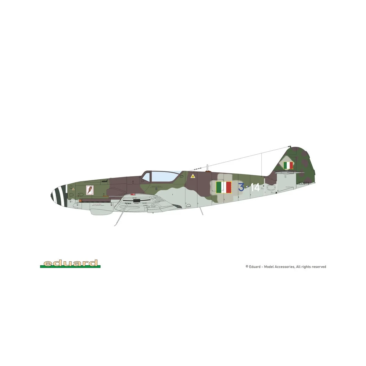 KURFÜRST DUAL COMBO, 1/72 - Eduard Plastic Kits 2155