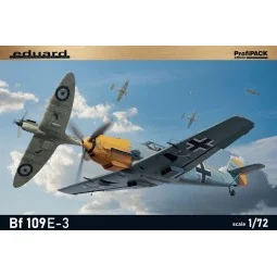 Bf 109E-3 Profipack, 1/72 - Eduard Plastic Kits 7032