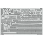 USS Iowa BB-61 part 3 1/350 HOBBY BOSS - Eduard Accessories 53304