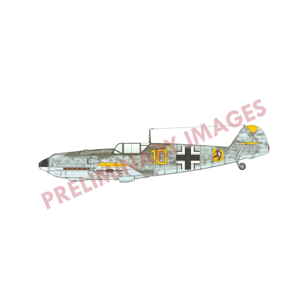 Bf 109E-4 Profipack, 1/32 - Eduard Plastic Kits 3003