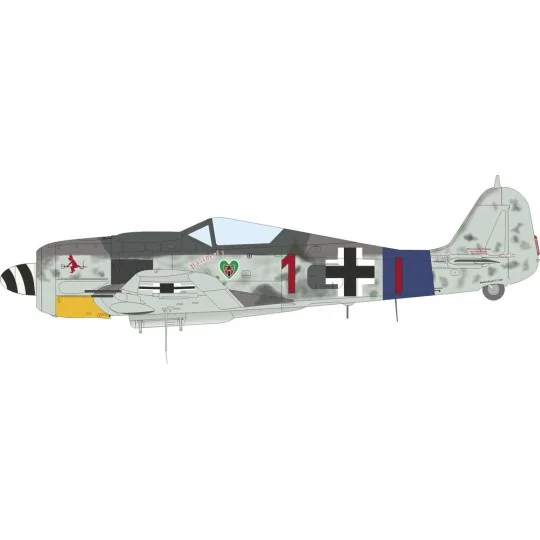 Fw 190A-8 standard wings, 1/72 - Eduard Plastic Kits 7463