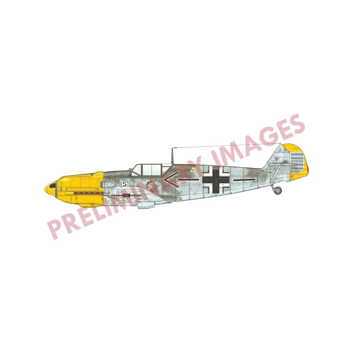 Bf 109E-4 Profipack, 1/32 - Eduard Plastic Kits 3003