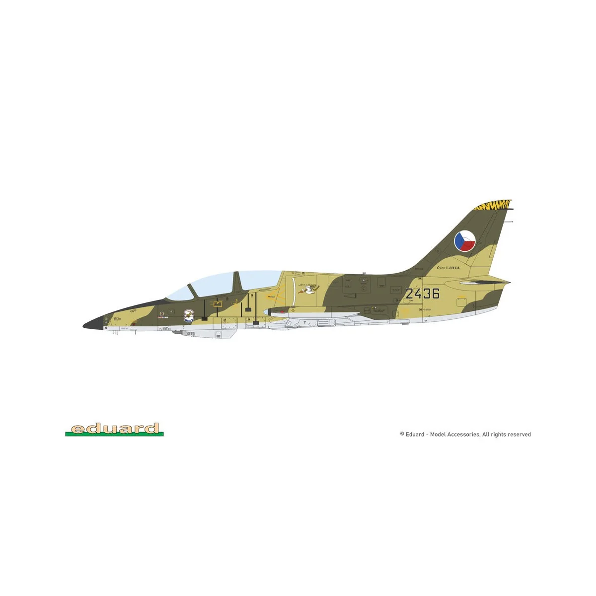 L-39ZA ALBATROS EDUARD-PROFIPACK, 1/72 - Eduard Plastic Kits 7047