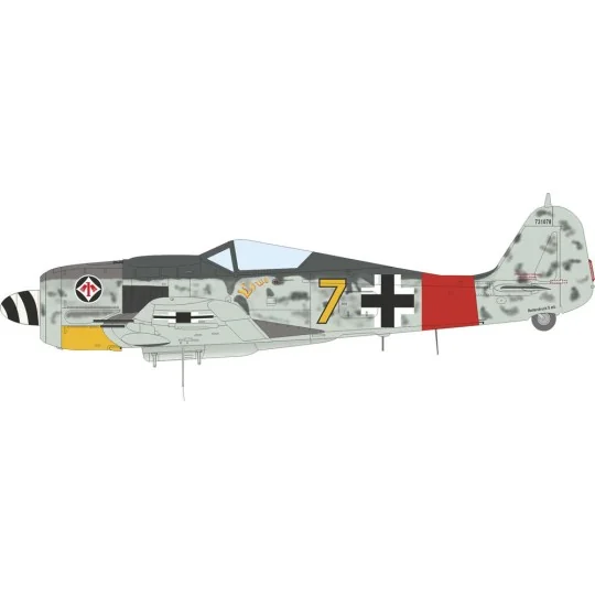 Fw 190A-8 standard wings, 1/72 - Eduard Plastic Kits 7463