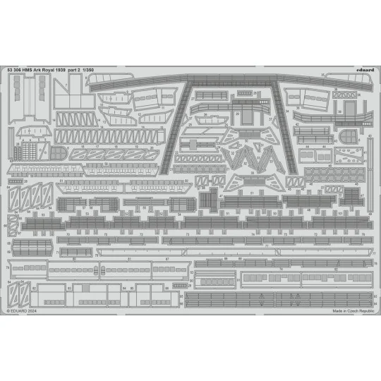 HMS Ark Royal 1939 part 2 1/350 I LOVE KIT, 1/350 - Eduard Accessor...