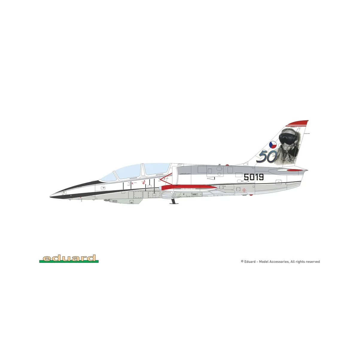 L-39ZA ALBATROS EDUARD-PROFIPACK, 1/72 - Eduard Plastic Kits 7047