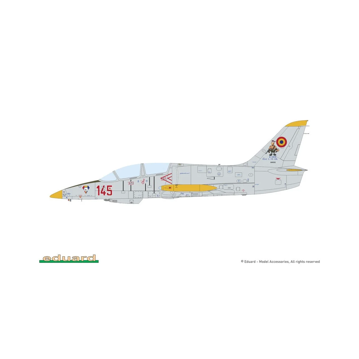 L-39ZA ALBATROS EDUARD-PROFIPACK, 1/72 - Eduard Plastic Kits 7047